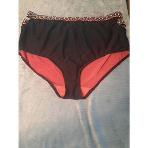 Swim by Cacique Lane Bryant Women’s Size 28 Black Bikini Bottom